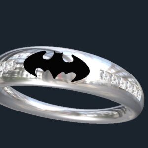 Tapered Batman Ring