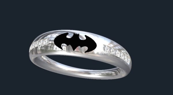 Tapered Batman Ring