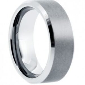 Satin Tungsten Wedding Ring