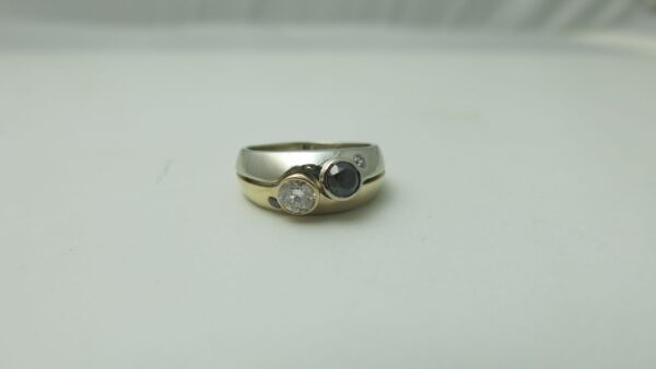 2 Tone Wedding Ring