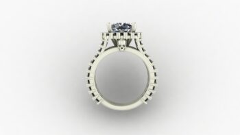 Custom Skull Engagement Rings