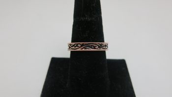 Engagement and Wedding Rings Floral Wedding Ring