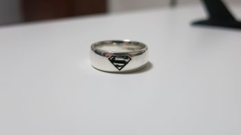 superman wedding ring