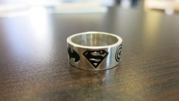 superhero wedding ring