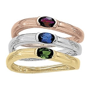 Custom Stackable Mothers Rings