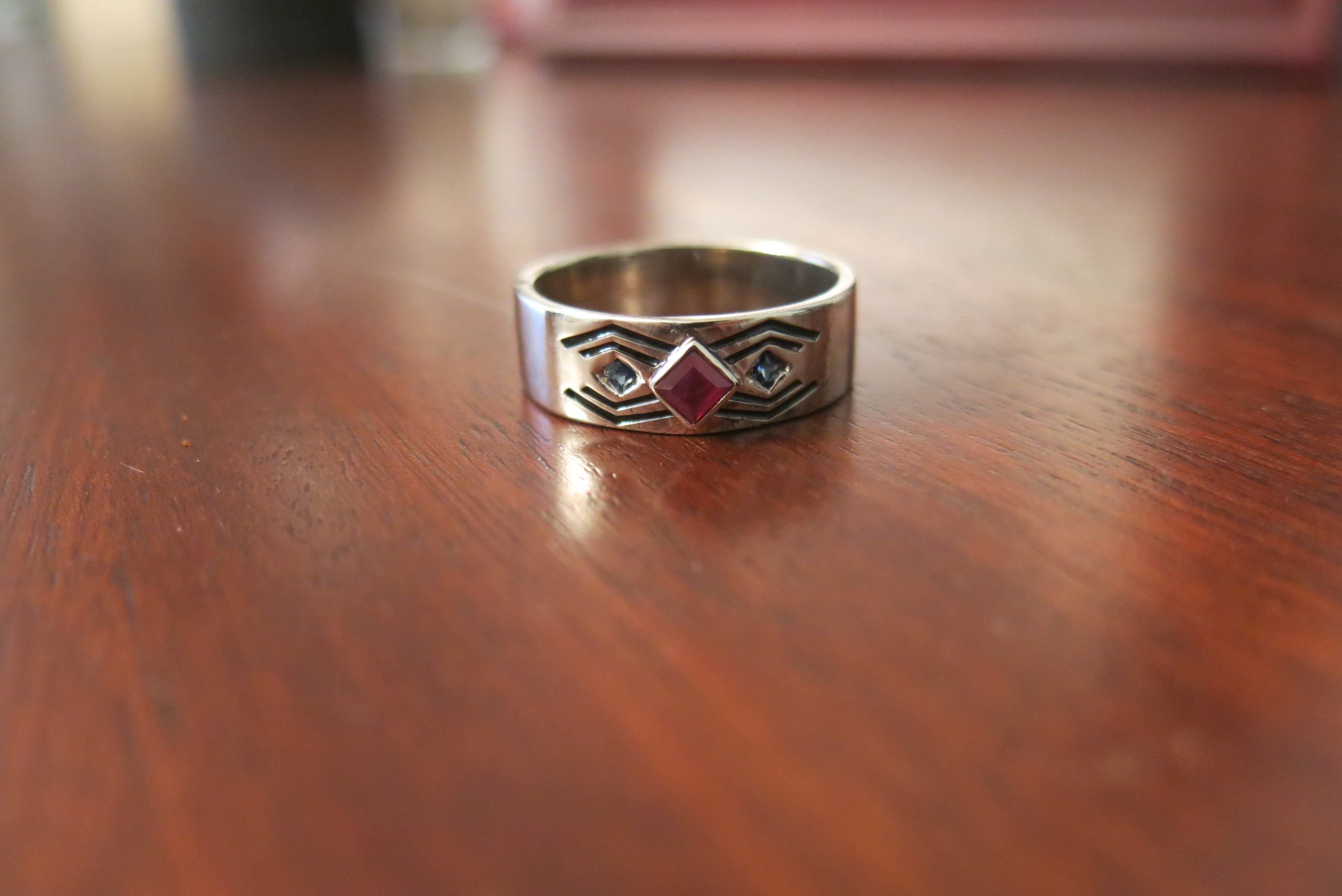 custom Spiderman Wedding Ring