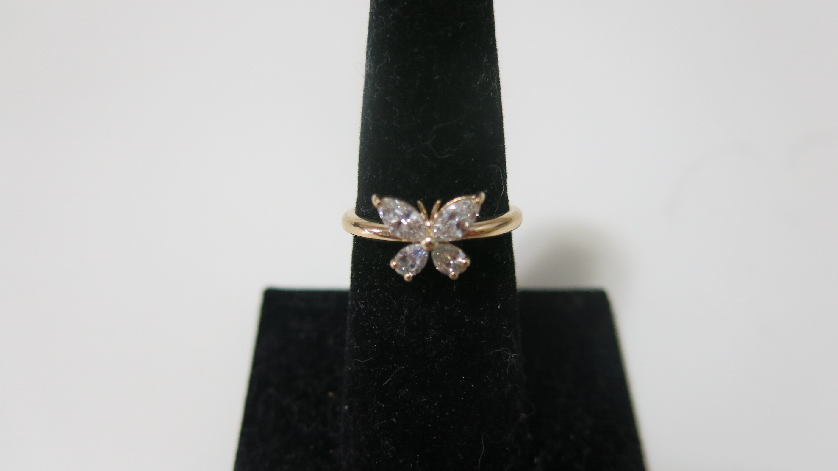  Butterfly Engagement Ring