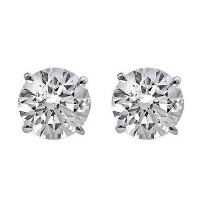 Diamond Solitaire Studs