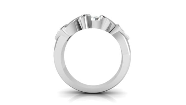 Trillion 3 Stone Engagement Ring