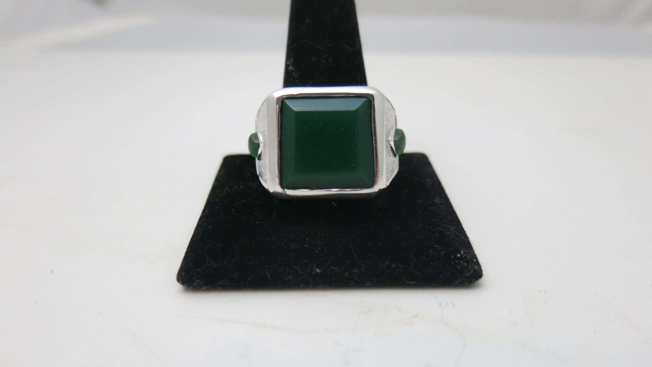 Jade Signet Ring | Custom Men's Signet Rings | Custom Jewelry