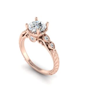 Rose Gold Engagement Ring