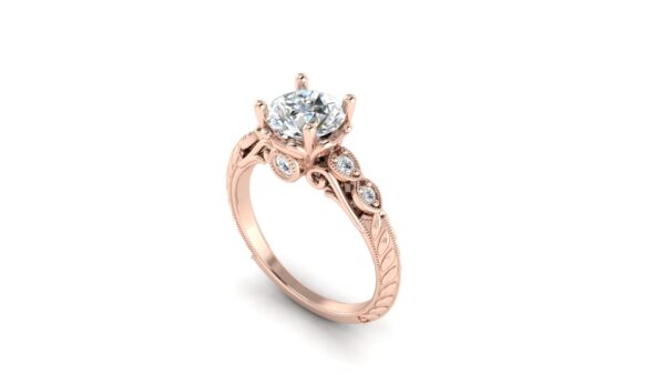 Rose Gold Engagement Ring