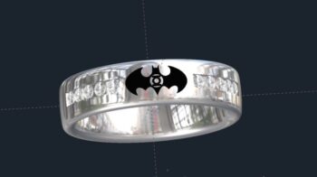 Superhero Inspired Wedding Rings