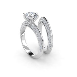 Pave Engagement Ring