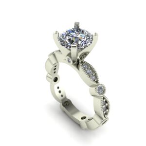 Art Deco Engagement Ring