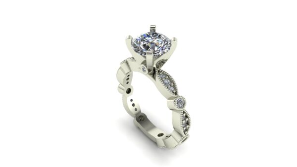 Art Deco Engagement Ring