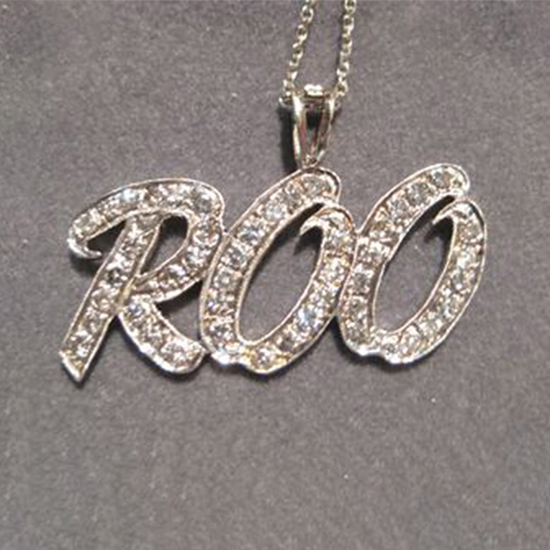 Custom Diamond Name Necklaces