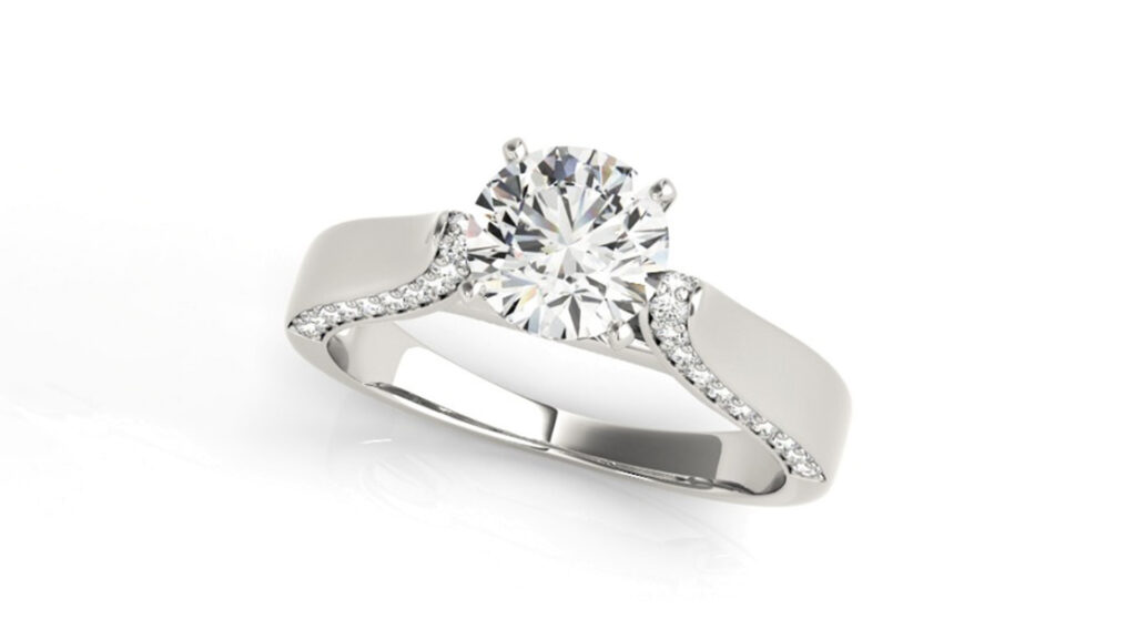 Cathedral Engagement Ring