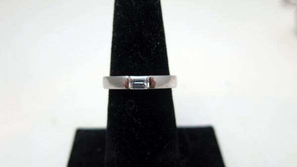 Tension Set Engagement Ring