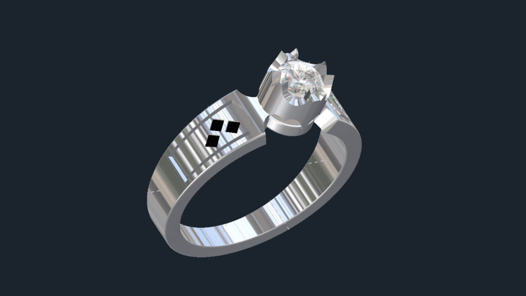 Batman Engagement Ring