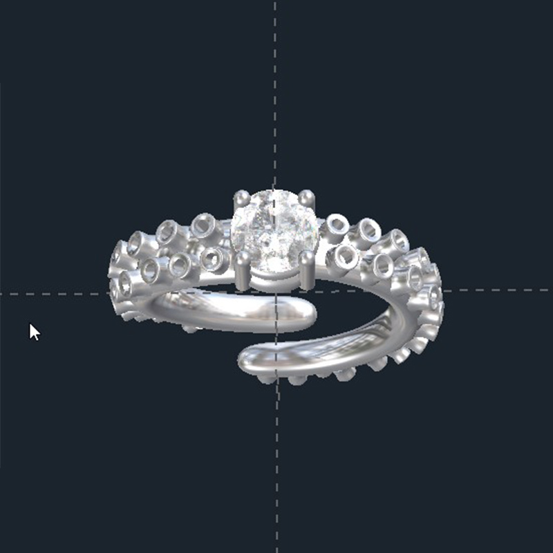 Octopus Engagement Ring