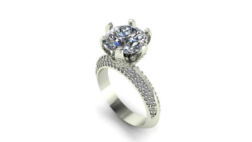 6 Prong Engagement Ring