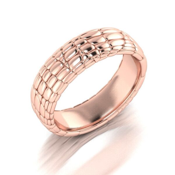 Snakeskin Wedding Ring