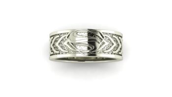 Superman Wedding Ring Superhero Inspired Wedding Rings