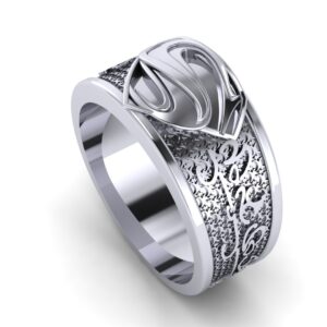 Kryptonian Superman Wedding Ring