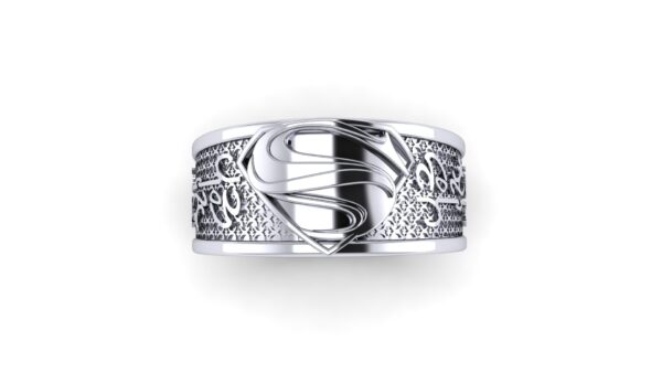 Kryptonian Superman Wedding Ring