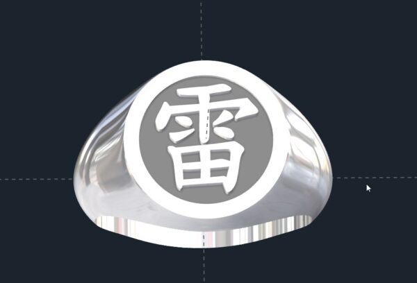 Chinese Character Signet Ring