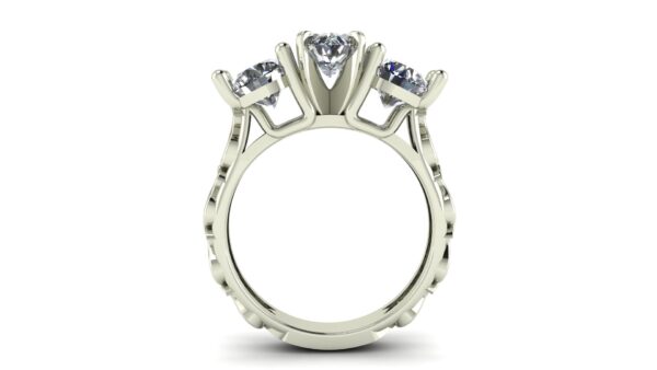 Marquise 3 Stone Engagement Ring