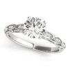 Modern Filigree Engagement Ring