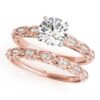 Modern Filigree Engagement Ring