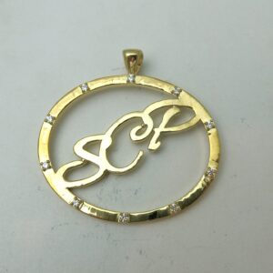 Monogram Pendant