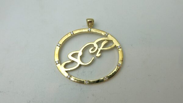 Monogram Pendant