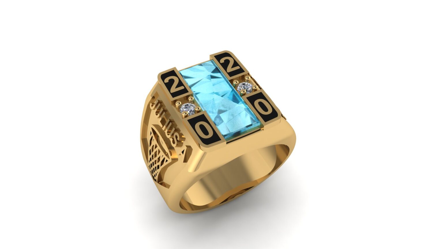 High School Class Ring We Custom Make Them For Less