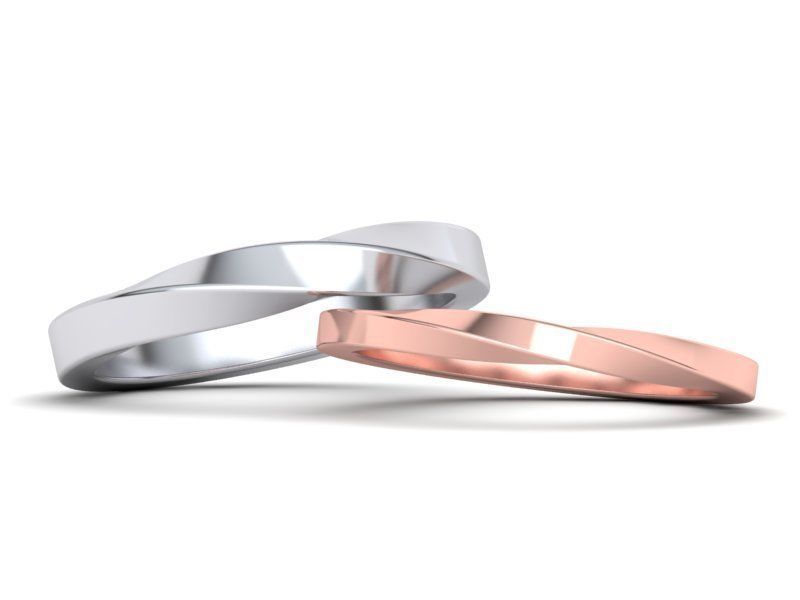 We Can Create A Mobius Strip Wedding Ring Just For You