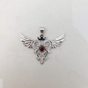 Winged Heart Pendant