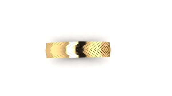 Herringbone Wedding Ring