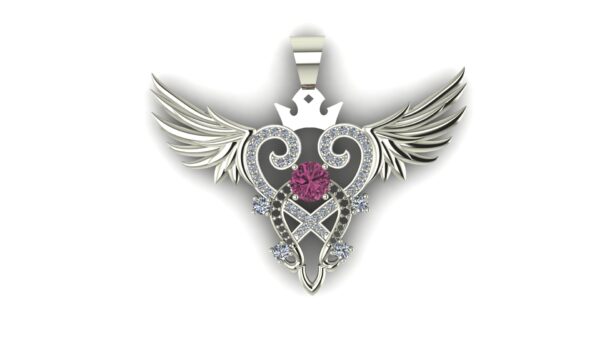 Winged Heart Pendant