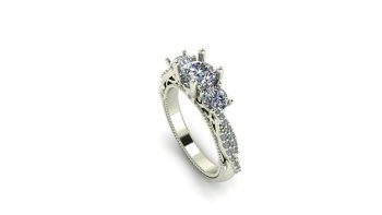 Cathedral Engagement Rings