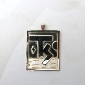 TS Initials Pendant