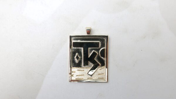 TS Initials Pendant