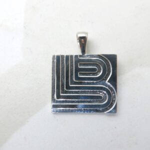 Contemporary Initials Pendant