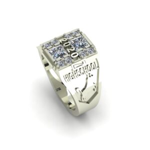 Square Class Ring