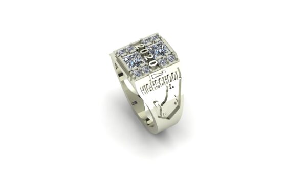 Square Class Ring