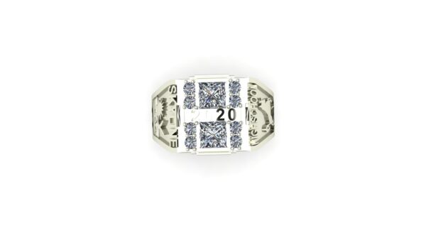 Square Class Ring