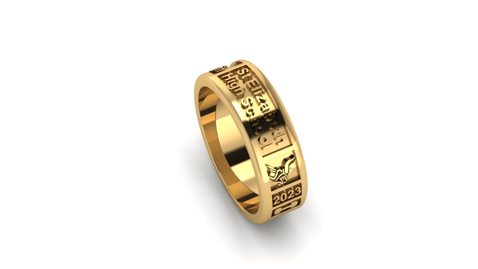 Contemporary Class Ring - Don't Settle For Outdated Styles!