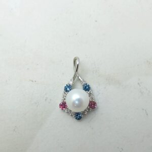 Pearl & Gemstone Pendant